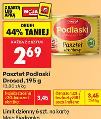 Biedronka Pasztet Podlaski Drosed oferta