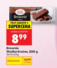 Biedronka Brownie Słodka Kraina oferta