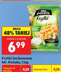 Biedronka Frytki karbowane Mr. Potato oferta