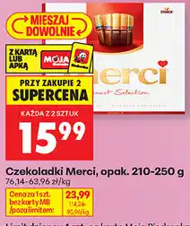 Biedronka Czekoladki Merci, opak oferta