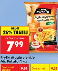 Biedronka Frytki długie cienkie Mr. Potato oferta