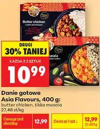 Biedronka Danie gotowe Asia Flavours, 400 g: butter chicken, tikka masala oferta