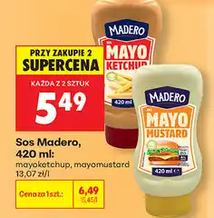 Biedronka Sos Madero, 420 ml: mayoketchup, mayomustard oferta