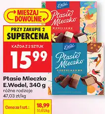Biedronka Ptasie Mleczko E.Wedel oferta