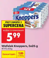 Biedronka Wafelek Knoppers oferta