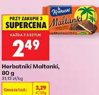 Biedronka Herbatniki Maltanki oferta