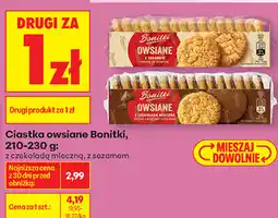 Biedronka Ciastka owsiane Bonitki, 210-230 g oferta