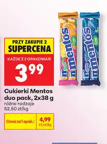 Biedronka Cukierki Mentos oferta