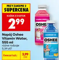 Biedronka Napój Oshee Vitamin Water oferta