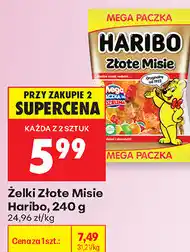 Biedronka Żelki Złote Misie Haribo oferta