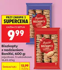 Biedronka Biszkopty z nadzieniem Bonitki oferta