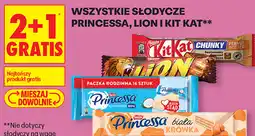 Biedronka Wszystkie słodycze Princessa, Lion i Kit Kat oferta