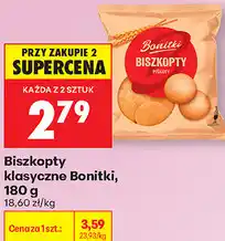 Biedronka Biszkopty klasyczne Bonitki oferta