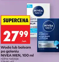 Biedronka Woda lub balsam po goleniu NIVEA MEN oferta