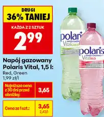 Biedronka Napój gazowany Polaris Vital oferta