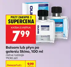 Biedronka Balsam lub płyn po goleniu Skino oferta