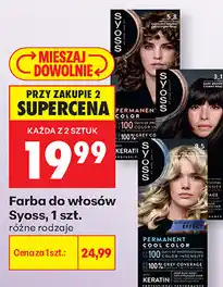 Biedronka Farba do włosów Syoss, 1 szt oferta
