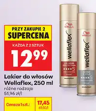 Biedronka Lakier do włosów Wellaflex oferta