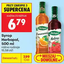 Biedronka Syrop Herbapol oferta