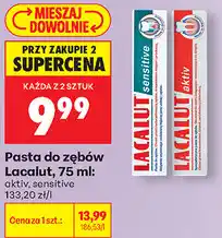 Biedronka Pasta do zębów Lacalut oferta