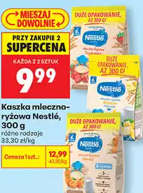 Biedronka Kaszka mleczno-ryżowa Nestlé oferta