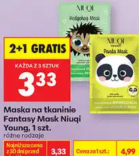 Biedronka Maska na tkaninie Fantasy Mask Niuqi Young, 1 szt oferta