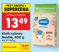 Biedronka Kleik ryżowy Nestlé oferta