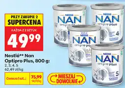 Biedronka Nestlé Nan Optipro Plus, 800 g: 2, 3, 4, 5 oferta