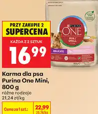 Biedronka Karma dla psa Purina One Mini oferta
