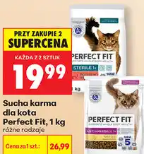 Biedronka Sucha karma dla kota Perfect Fit oferta