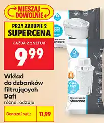 Biedronka Wkład do dzbanków filtrujących Dafi oferta