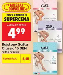 Biedronka Rajstopy Gatta Classic 15 DEN oferta