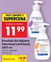 Biedronka Emulsja do higieny intymnej Lactacyd oferta