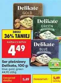 Biedronka Ser pleśniowy Delikate, 100 g oferta