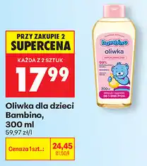 Biedronka Oliwka dla dzieci Bambino oferta
