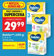 Biedronka Bebiko, 600 g: 2, 3, 4, 5 oferta