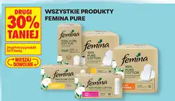 Biedronka WSZYSTKIE PRODUKTY FEMINA PURE oferta