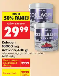 Biedronka Kolagen 10000 mg Activlab oferta