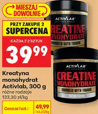 Biedronka Kreatyna monohydrat Activlab oferta