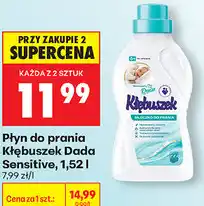 Biedronka Płyn do prania Kłębuszek Dada Sensitive oferta