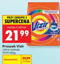 Biedronka Proszek Vizir oferta