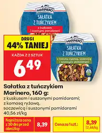 Biedronka Sałatka z tuńczykiem Marinero, 160 g oferta