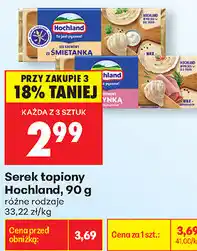 Biedronka Serek topiony Hochland oferta