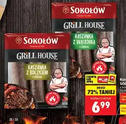 Biedronka Kaszanka z boczkiem Grill House oferta