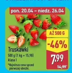 ALDI Truskawki oferta