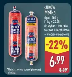 ALDI Metka tatarska wołowa oferta