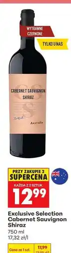 Biedronka Exclusive Selection Cabernet Sauvignon Shiraz oferta