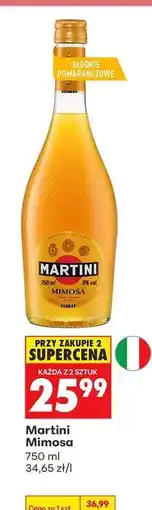Biedronka MARTINI MIMOSA oferta