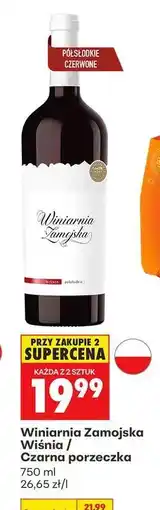 Biedronka Winiarnia Zamojska Wiśnia / Czarna porzeczka oferta