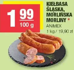 Spar Kiełbasa śląska, mórlińska morliny oferta
